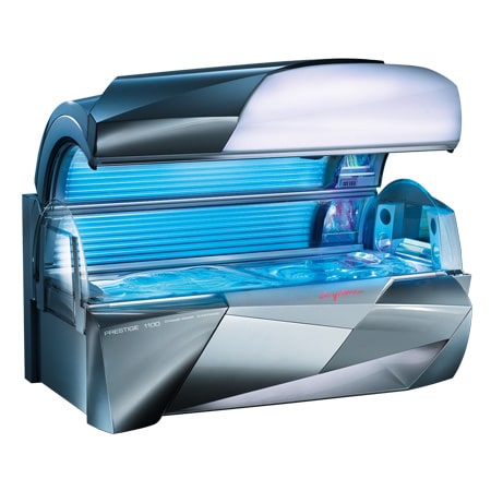 Professional tanning with our Ergoline Prestige Sunbeds