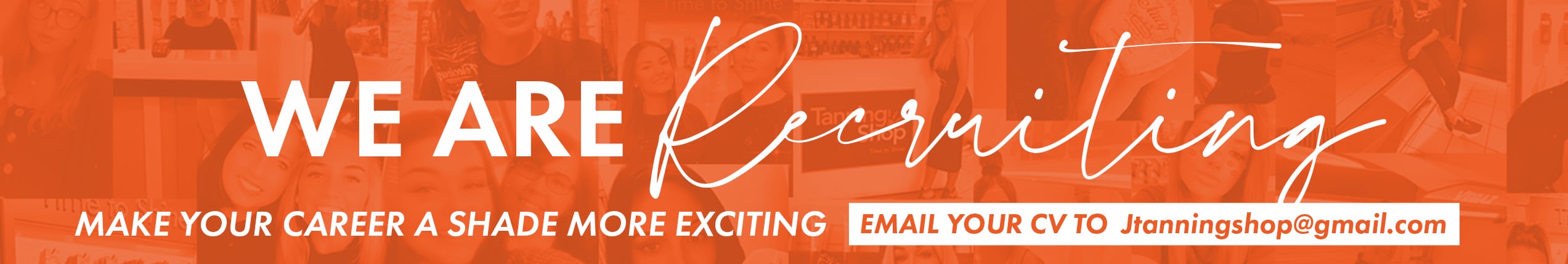 We are recruiting! Tanning Shop Kings Cross - The Tanning Shop