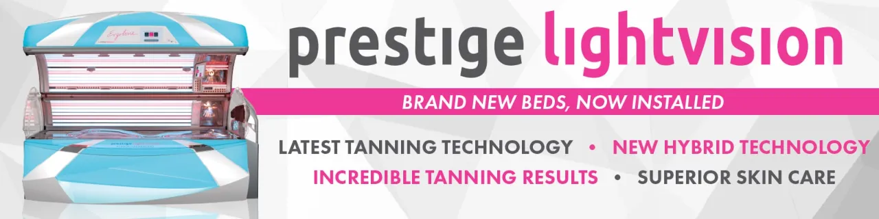 Ergoline Prestige Lightvision Now Installed at The Tanning Shop