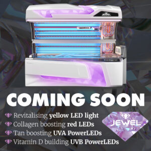 The Luxura Jewel, coming soon to a store near you. - The Tanning Shop