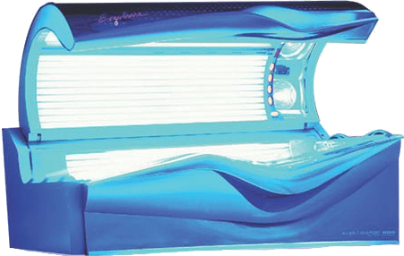Avantgarde Premium Tanning Bed with Blue UV Lamps – Professional Lay-Down Sunbed at The Tanning Shop UK