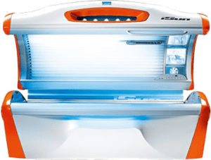 iSun Professional Lay-Down Tanning Bed with UV Lamps – Premium Sunbed at The Tanning Shop UK