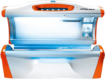 iSun Professional Lay-Down Tanning Bed with UV Lamps – Premium Sunbed at The Tanning Shop UK