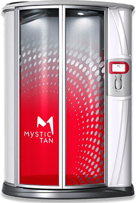 Mystic Tan KISS spray tan booth – professional spray tanning cabins at The Tanning Shop UK