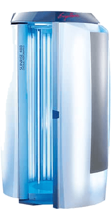 Ergoline Sunrise 488 standing tanning sunbed – vertical UV tanning beds at The Tanning Shop UK
