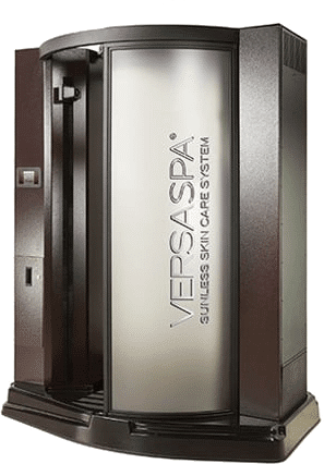 VersaSpa sunless skin care spray tan booth – professional spray tanning at The Tanning Shop UK
