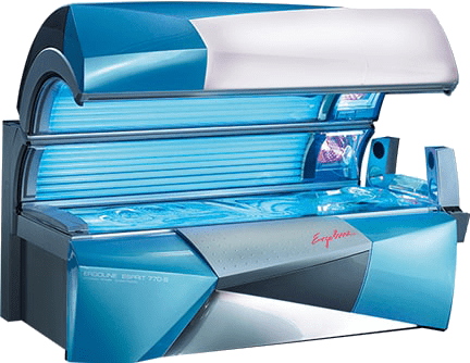 Ergoline Esprit Lay-Down Tanning Bed with UV Lamps – Professional Sunbed Equipment at The Tanning Shop UK