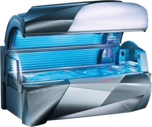 Ergoline Prestige Premium Lay-Down Tanning Bed with UV Lamps – Professional Sunbed at The Tanning Shop UK