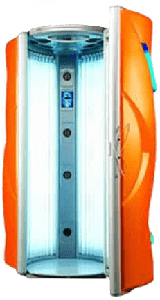 Ultrasun standing tanning booth sunbed at The Tanning Shop UK
