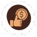 Affordable tanning prices badge icon at The Tanning Shop